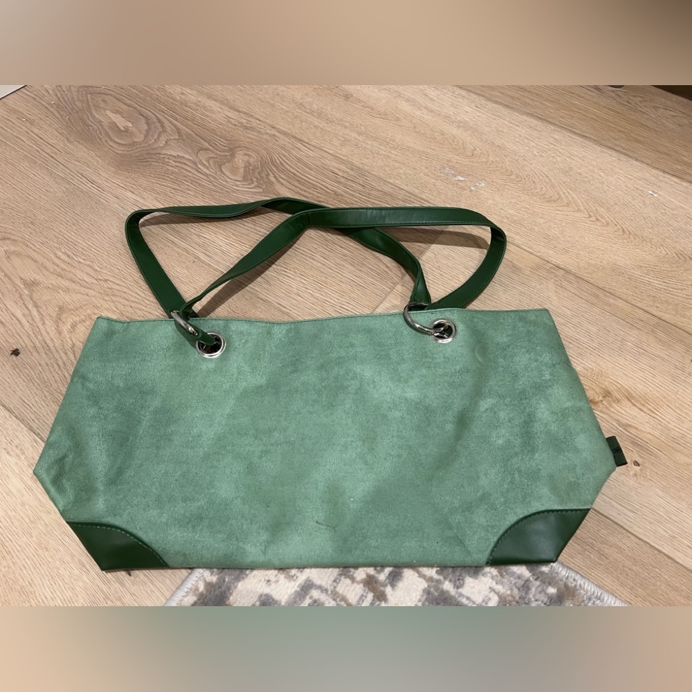 NWOT Graham Webb Medium Suede Purse - Picture 6 of 15